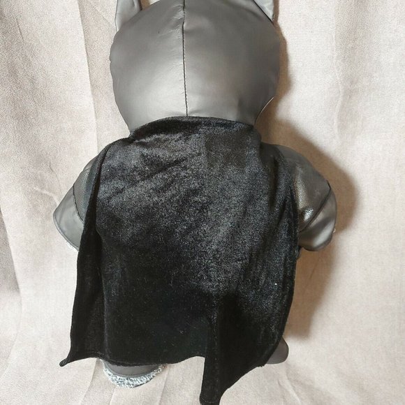 Build A Bear Batman Plush 2015 16" Retired BABW with batman costume - Picture 5 of 5
